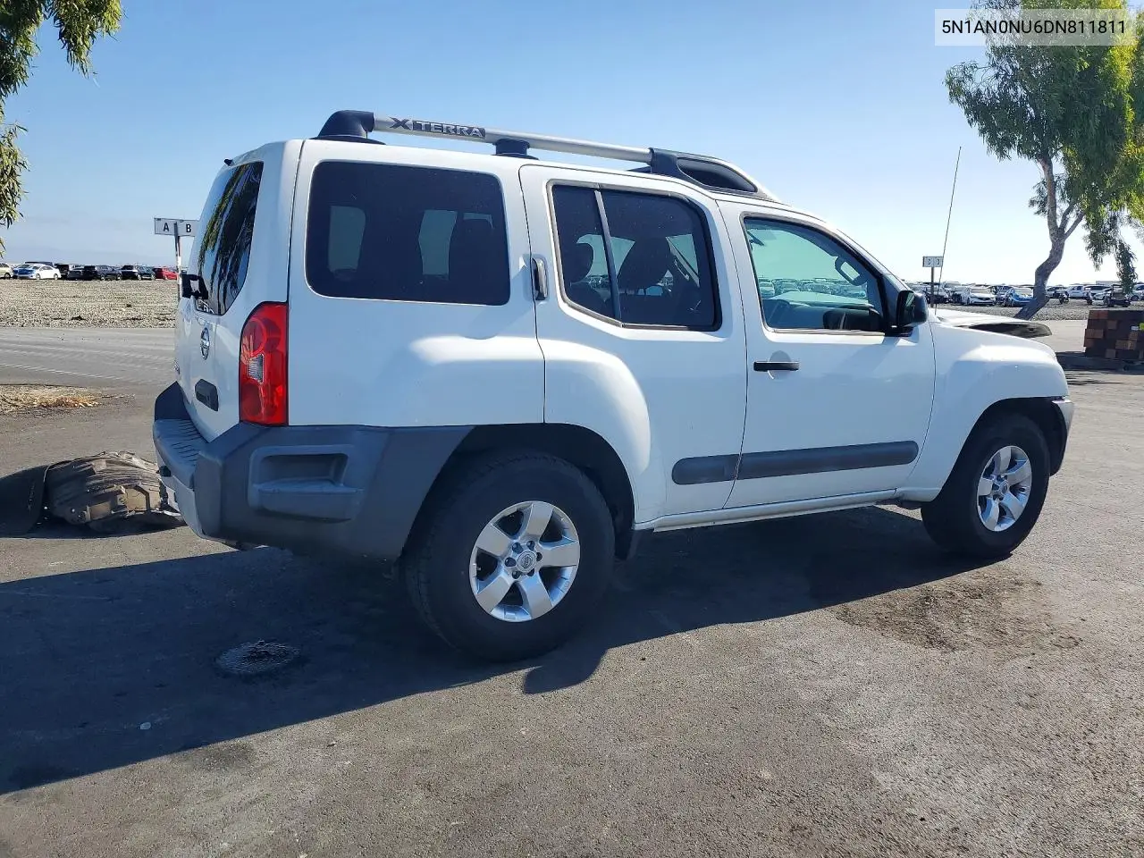 2013 Nissan Xterra X VIN: 5N1AN0NU6DN811811 Lot: 57595346