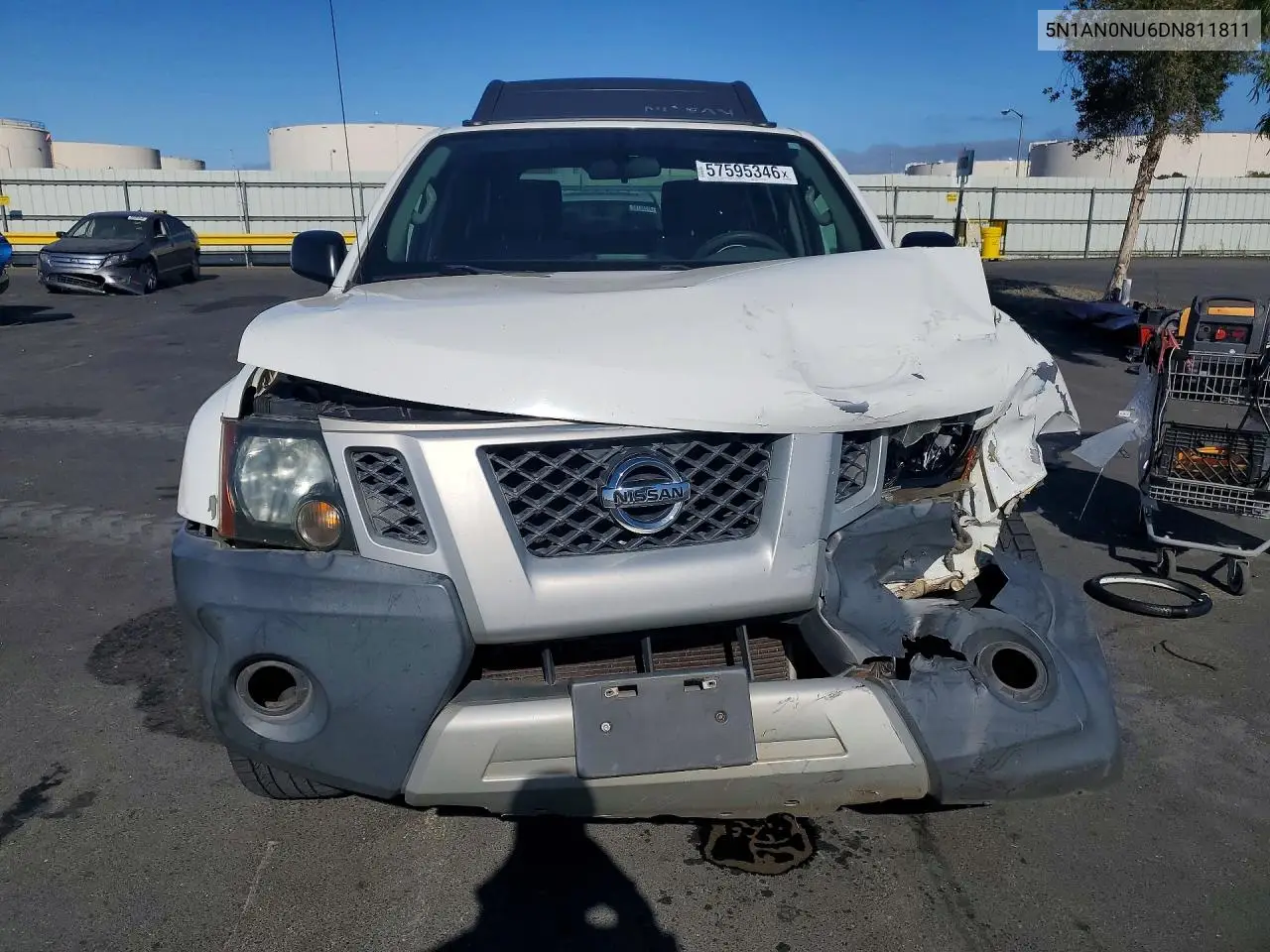 2013 Nissan Xterra X VIN: 5N1AN0NU6DN811811 Lot: 57595346