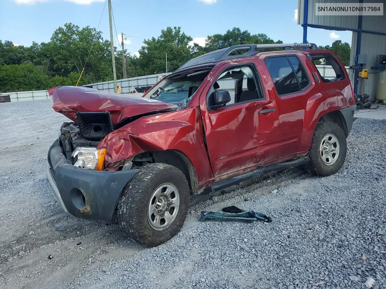 2013 Nissan Xterra X VIN: 5N1AN0NU1DN817984 Lot: 60256886