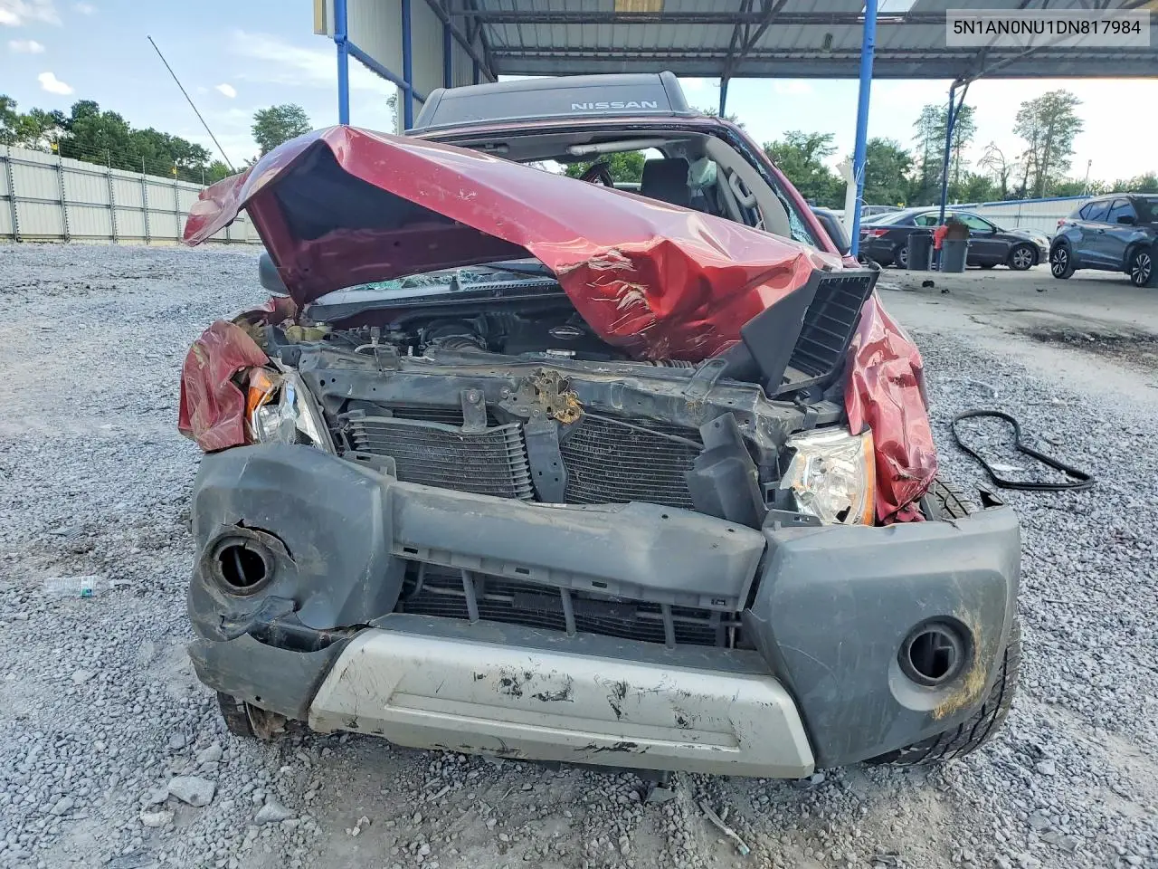 2013 Nissan Xterra X VIN: 5N1AN0NU1DN817984 Lot: 60256886