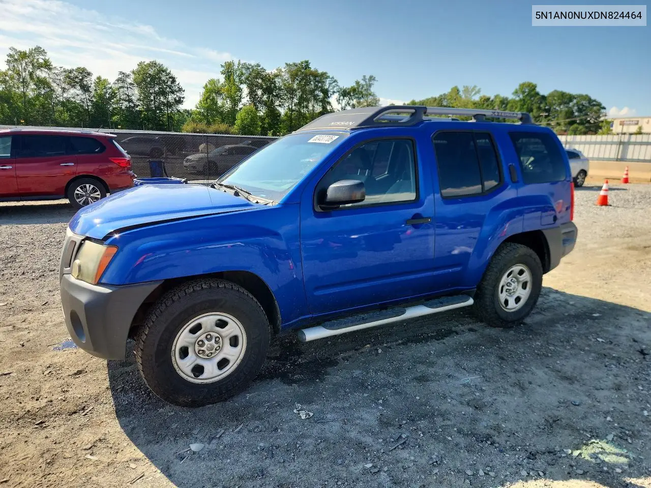2013 Nissan Xterra X VIN: 5N1AN0NUXDN824464 Lot: 60437706