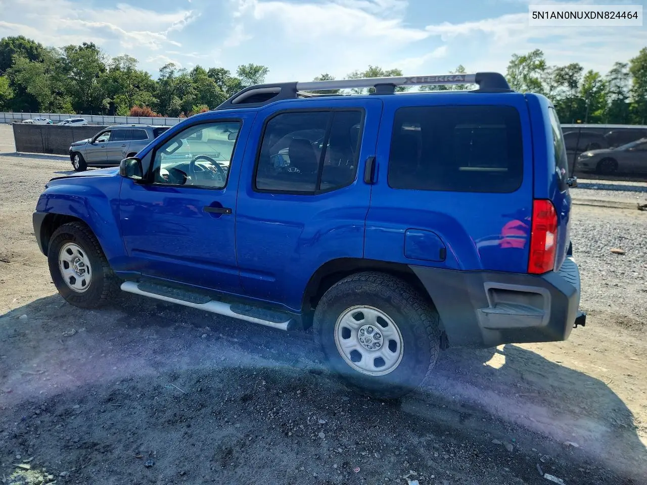 2013 Nissan Xterra X VIN: 5N1AN0NUXDN824464 Lot: 60437706