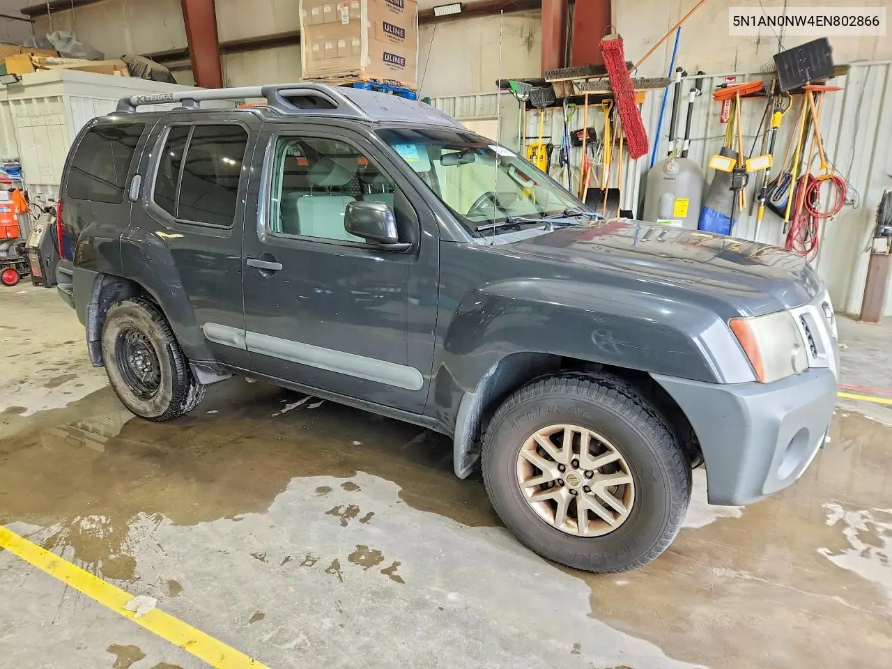 2014 Nissan Xterra S VIN: 5N1AN0NW4EN802866 Lot: 52430826
