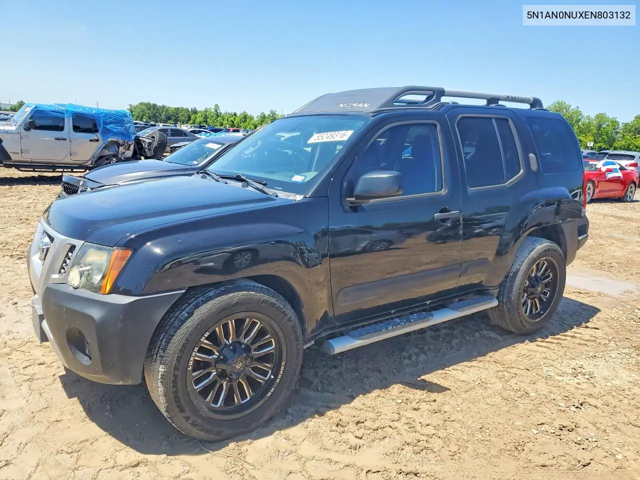 2014 Nissan Xterra S VIN: 5N1AN0NUXEN803132 Lot: 55249316