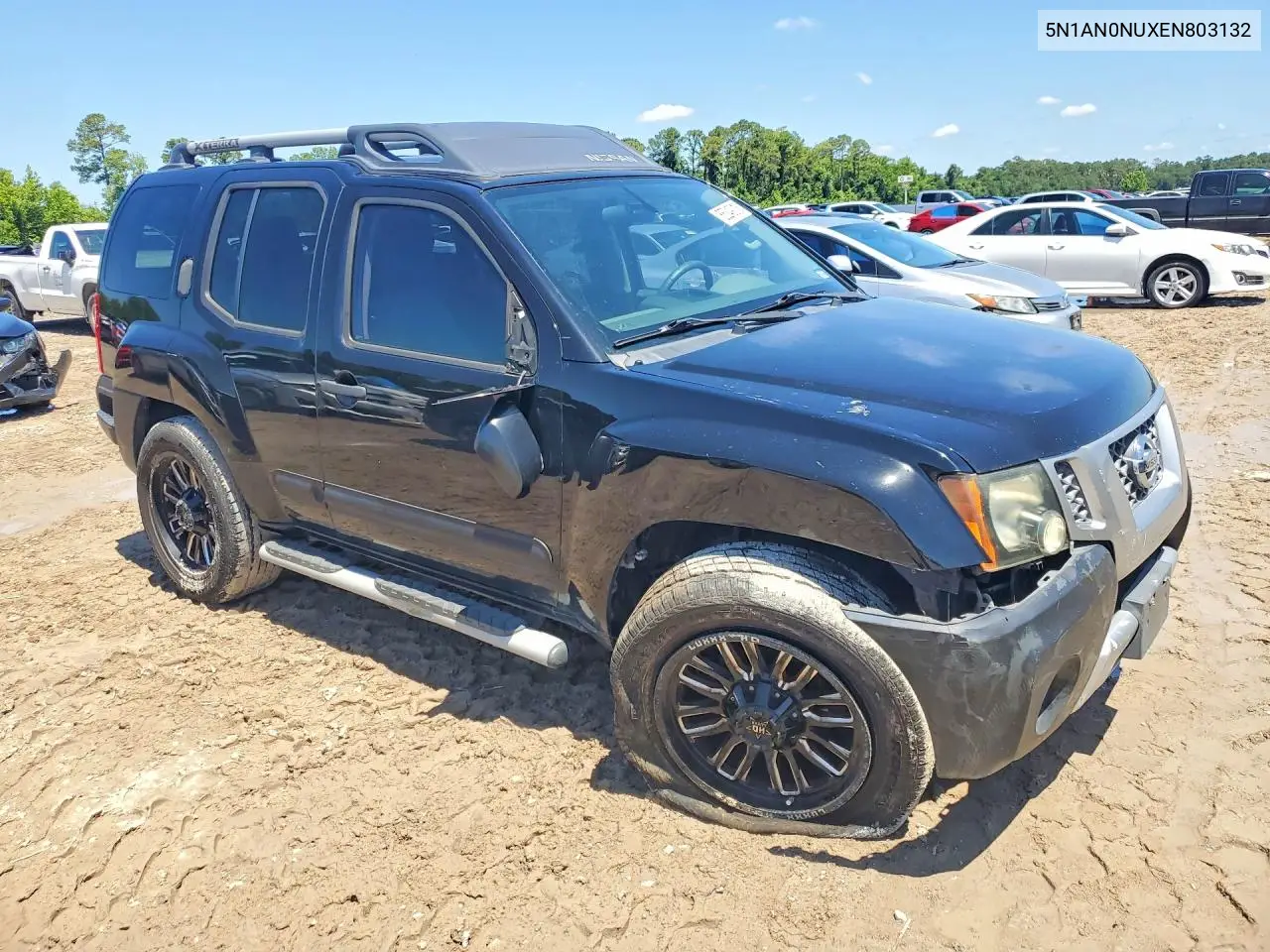 2014 Nissan Xterra S VIN: 5N1AN0NUXEN803132 Lot: 55249316