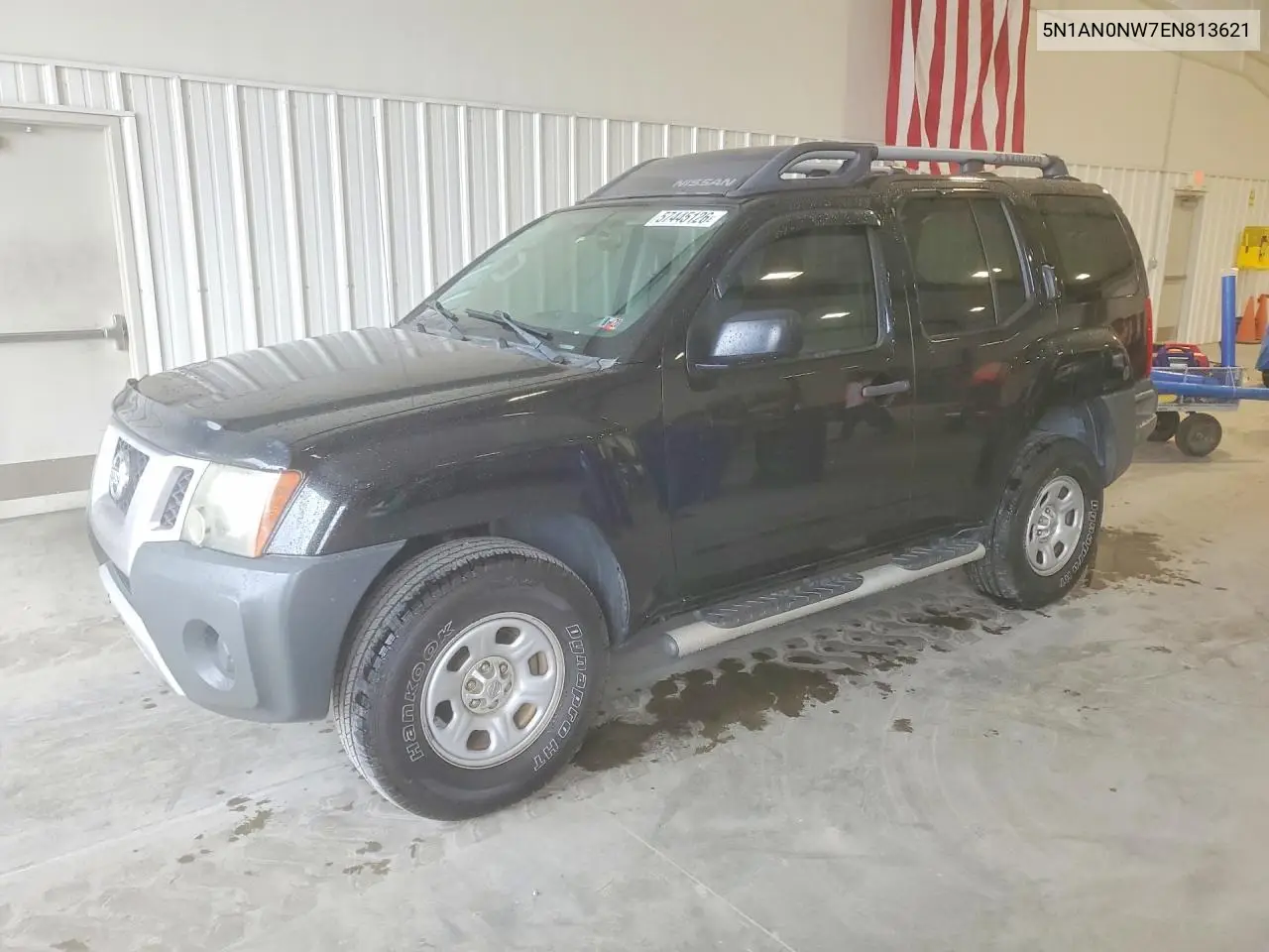 2014 Nissan Xterra X VIN: 5N1AN0NW7EN813621 Lot: 57445126