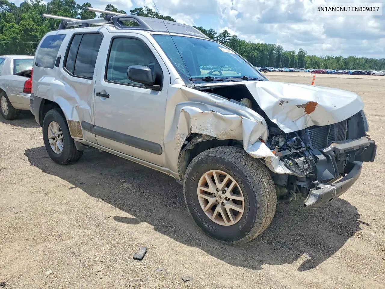 2014 Nissan Xterra S VIN: 5N1AN0NU1EN809837 Lot: 57710526