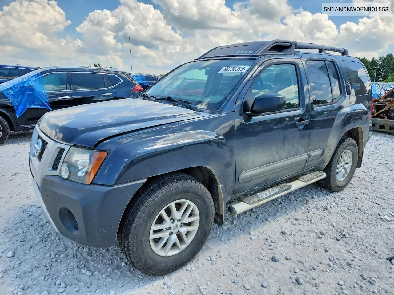 2014 Nissan Xterra S VIN: 5N1AN0NW0EN801553 Lot: 60200396