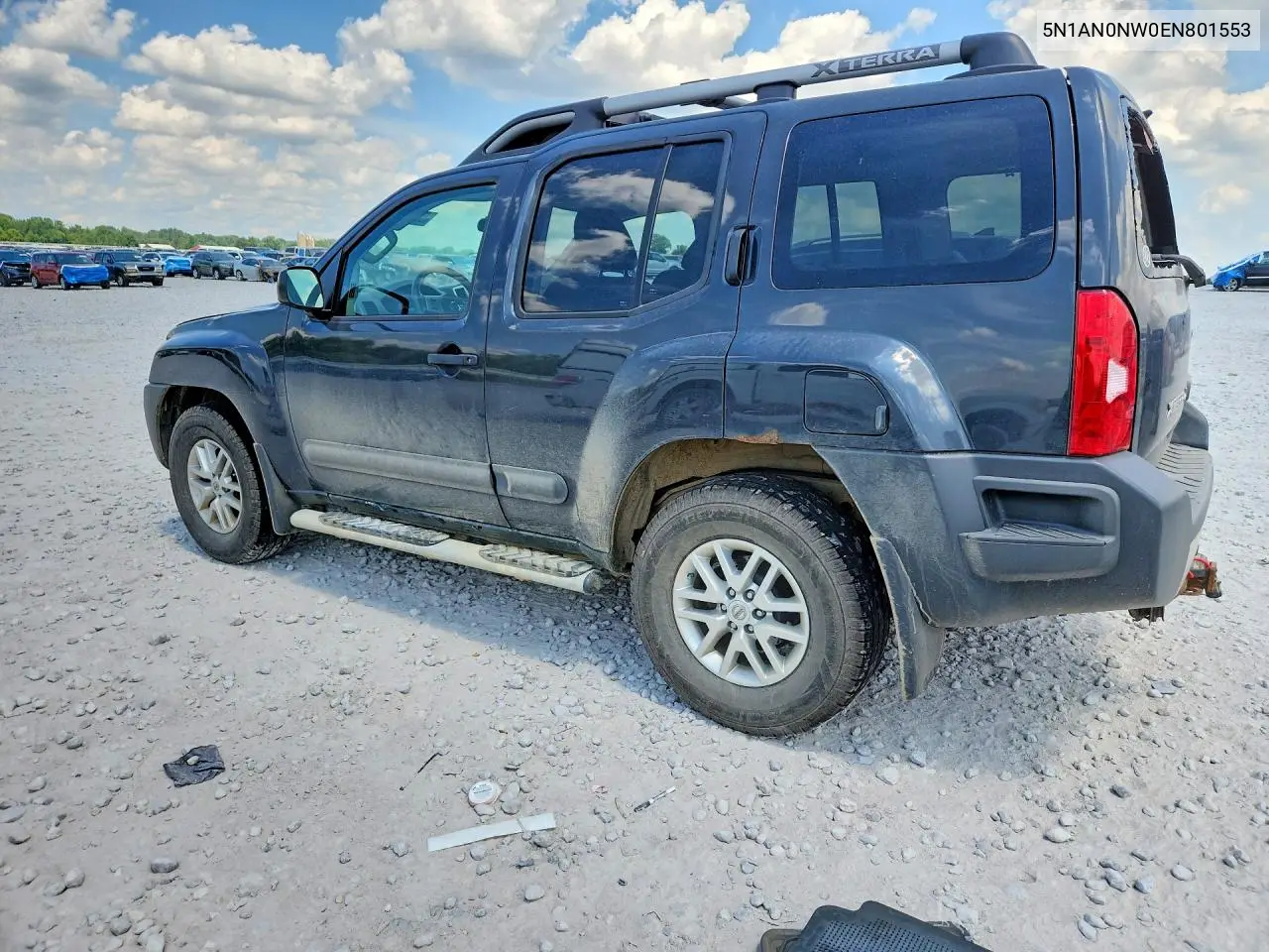 2014 Nissan Xterra S VIN: 5N1AN0NW0EN801553 Lot: 60200396