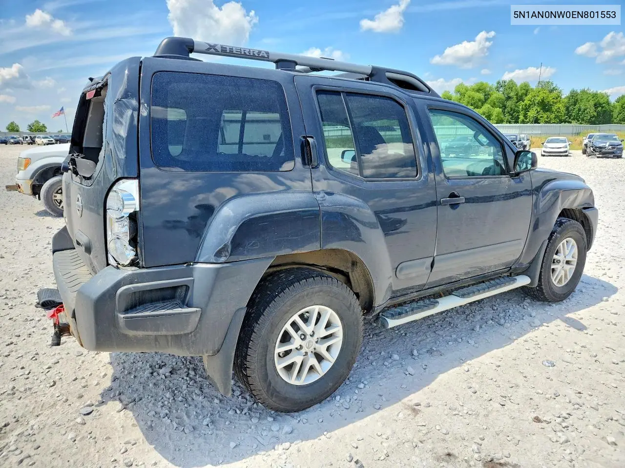 2014 Nissan Xterra S VIN: 5N1AN0NW0EN801553 Lot: 60200396