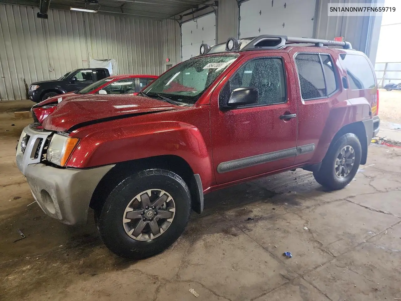 2015 Nissan Xterra Pro-4X VIN: 5N1AN0NW7FN659719 Lot: 55473886