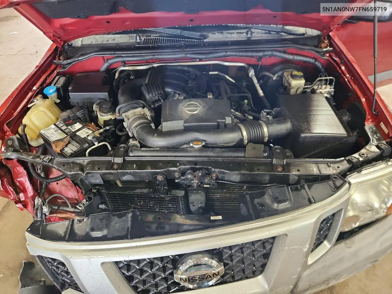 2015 Nissan Xterra Pro-4X VIN: 5N1AN0NW7FN659719 Lot: 55473886