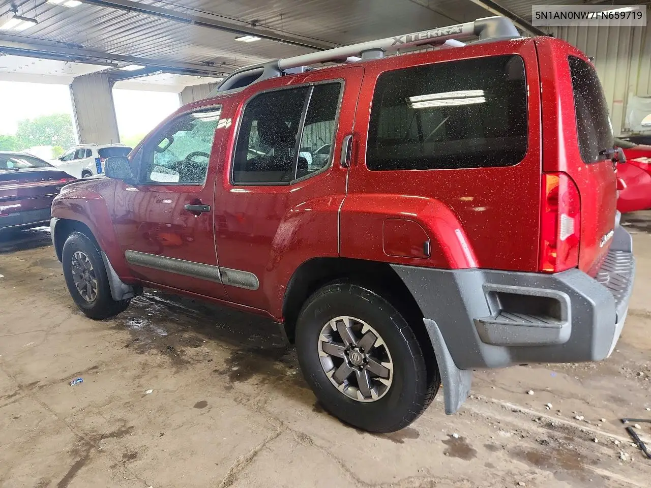 2015 Nissan Xterra Pro-4X VIN: 5N1AN0NW7FN659719 Lot: 55473886