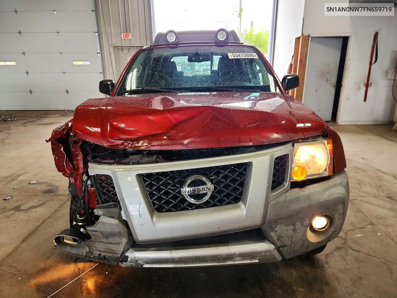 2015 Nissan Xterra Pro-4X VIN: 5N1AN0NW7FN659719 Lot: 55473886