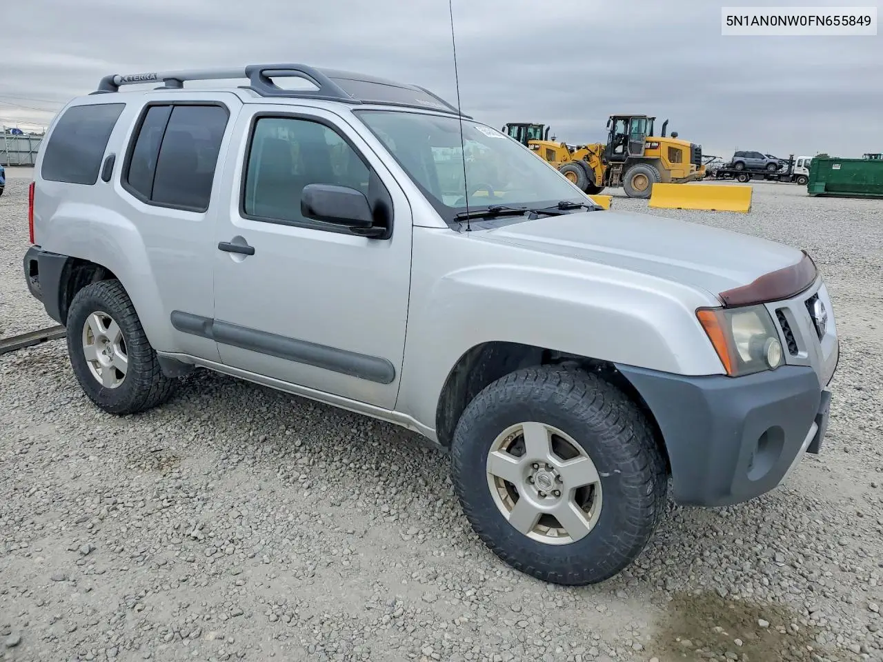 2015 Nissan Xterra X VIN: 5N1AN0NW0FN655849 Lot: 56494526