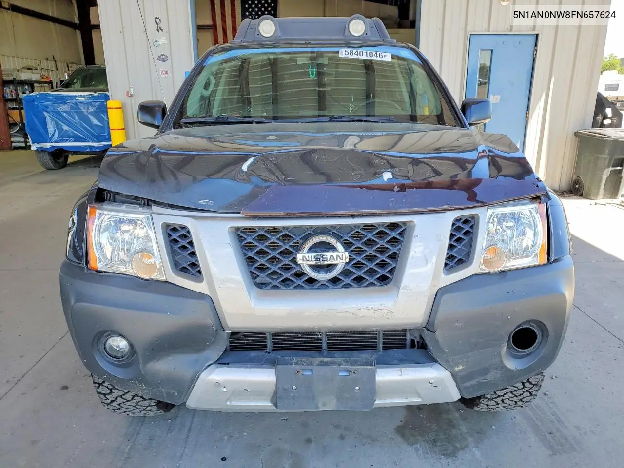 2015 Nissan Xterra Pro-4X VIN: 5N1AN0NW8FN657624 Lot: 58401046