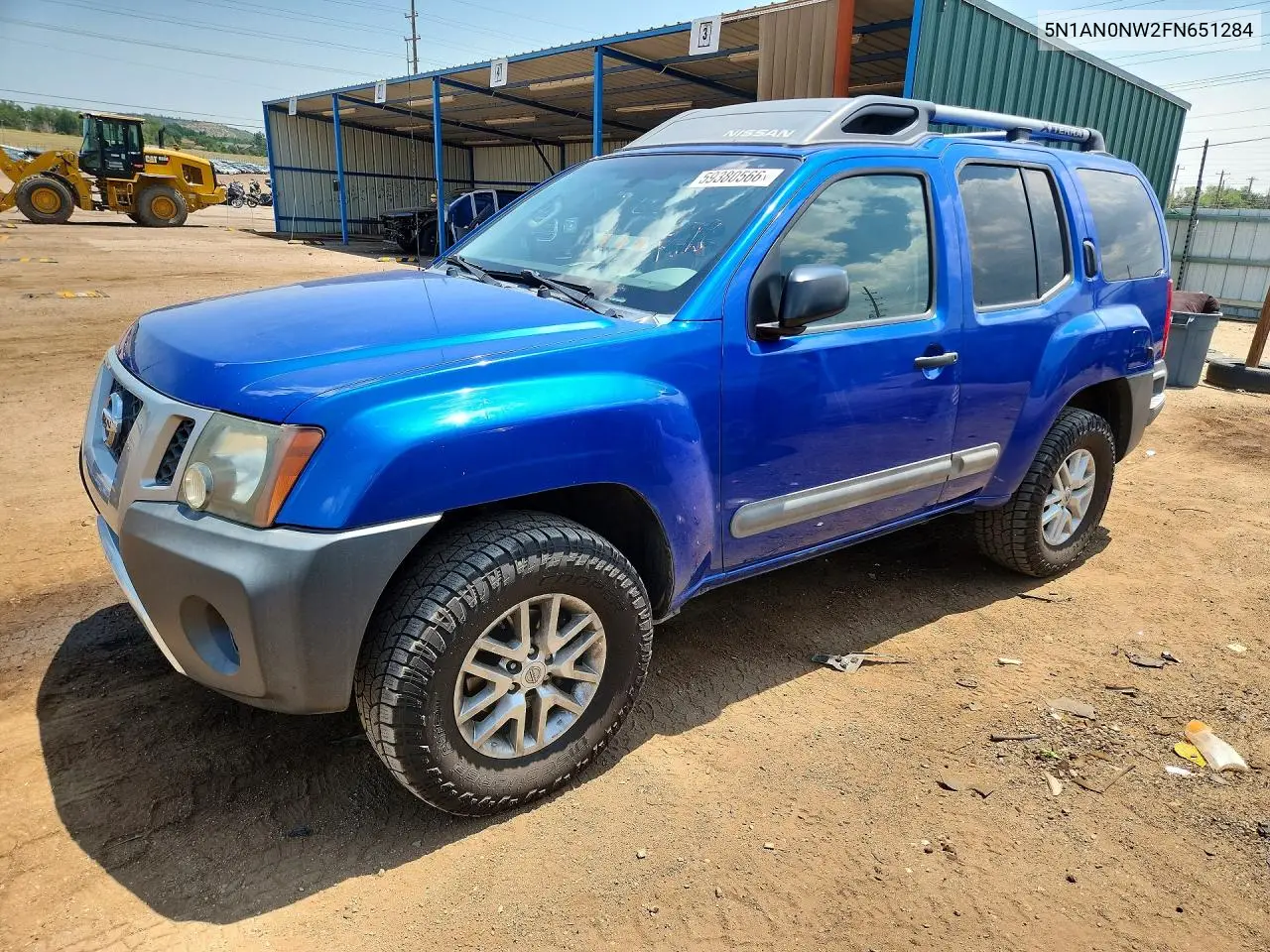2015 Nissan Xterra S VIN: 5N1AN0NW2FN651284 Lot: 59380566