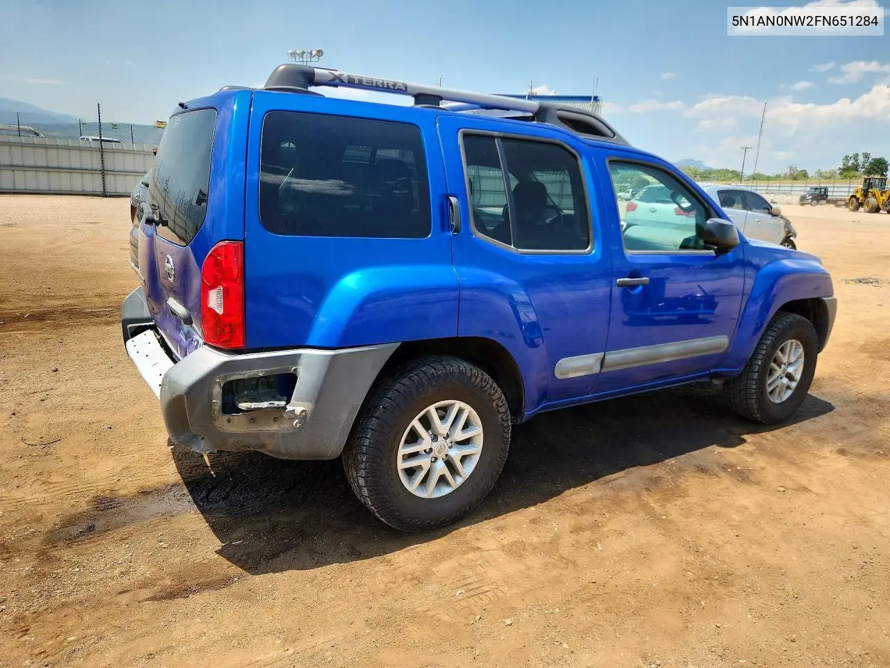 2015 Nissan Xterra S VIN: 5N1AN0NW2FN651284 Lot: 59380566