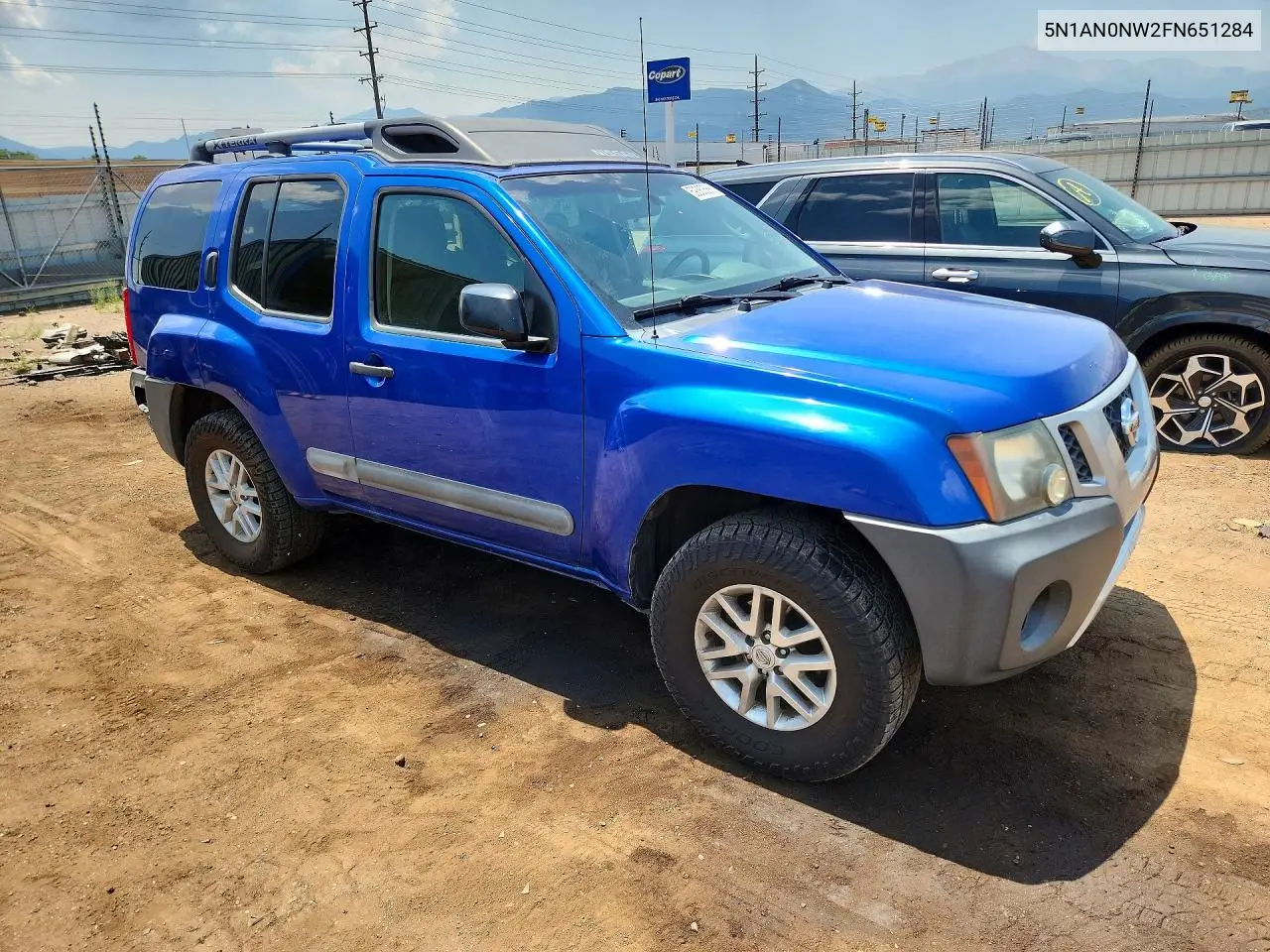 2015 Nissan Xterra S VIN: 5N1AN0NW2FN651284 Lot: 59380566