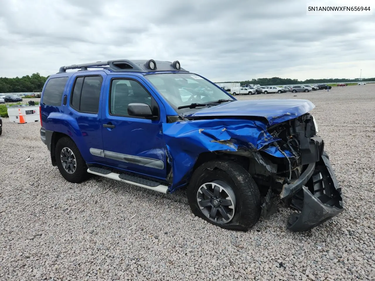 2015 Nissan Xterra Pro-4X VIN: 5N1AN0NWXFN656944 Lot: 59665756