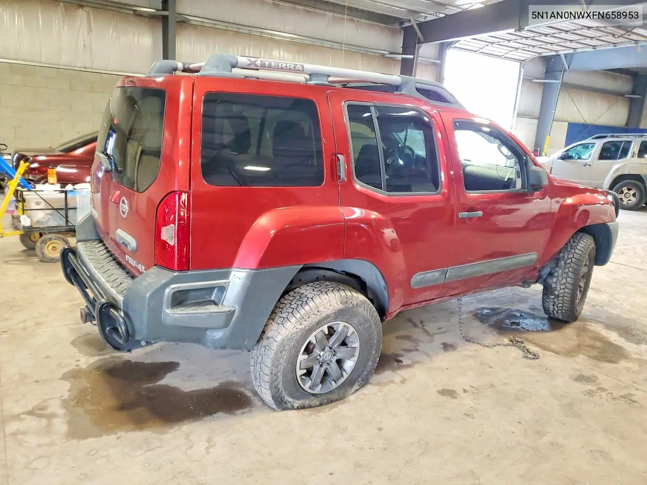 2015 Nissan Xterra Pro-4X VIN: 5N1AN0NWXFN658953 Lot: 59850316
