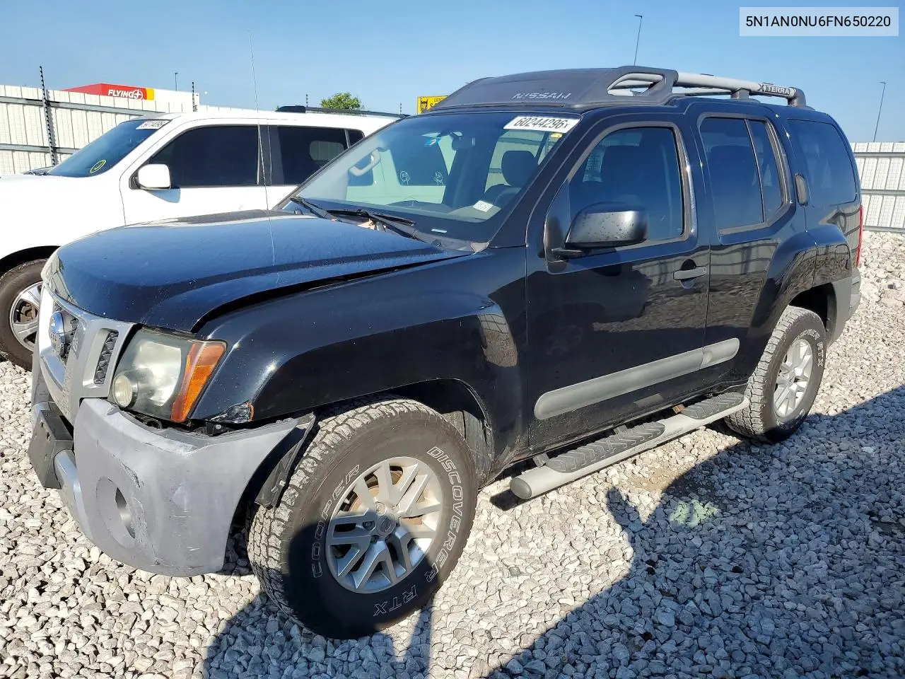 2015 Nissan Xterra X VIN: 5N1AN0NU6FN650220 Lot: 60244296