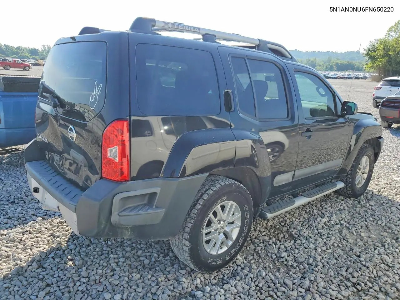 2015 Nissan Xterra X VIN: 5N1AN0NU6FN650220 Lot: 60244296