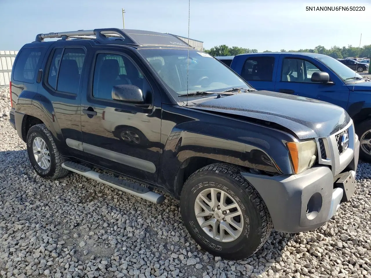 2015 Nissan Xterra X VIN: 5N1AN0NU6FN650220 Lot: 60244296