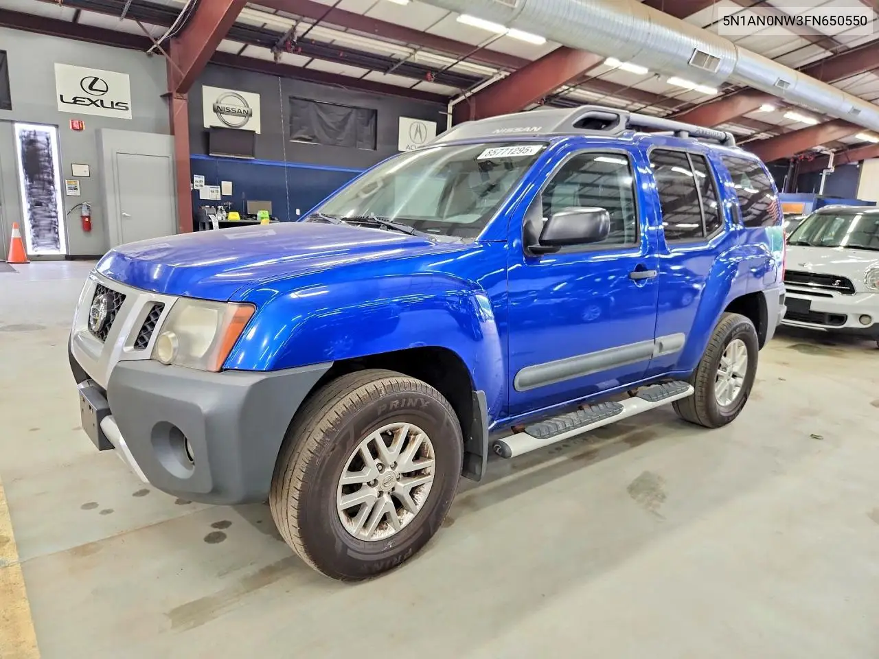 2015 Nissan Xterra S VIN: 5N1AN0NW3FN650550 Lot: 85771295