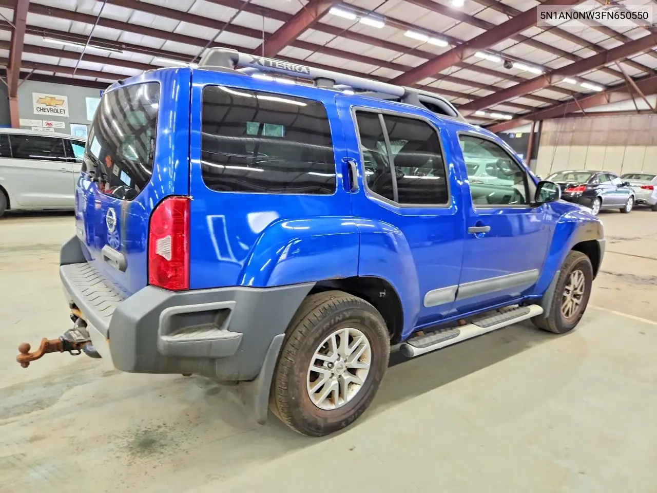 2015 Nissan Xterra S VIN: 5N1AN0NW3FN650550 Lot: 85771295