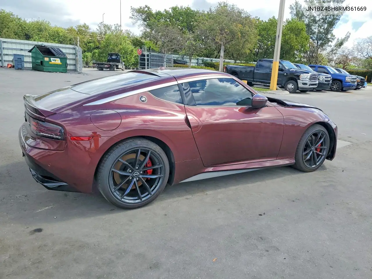 2024 Nissan Z Performance VIN: JN1BZ4BH8RM361669 Lot: 50359916