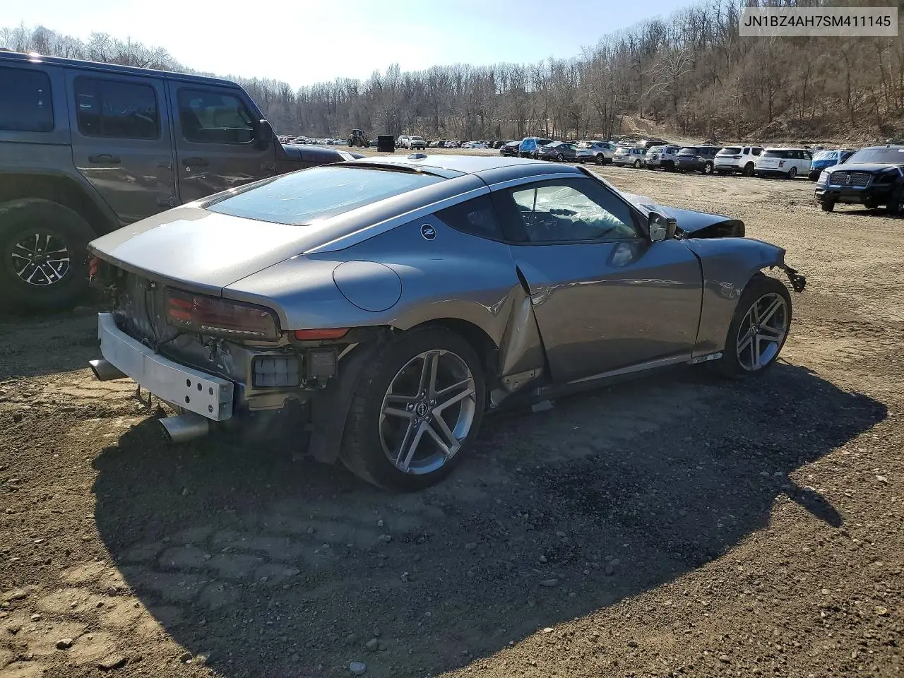 2025 Nissan Z Sport VIN: JN1BZ4AH7SM411145 Lot: 45748596