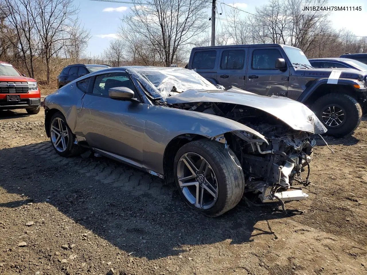 2025 Nissan Z Sport VIN: JN1BZ4AH7SM411145 Lot: 45748596