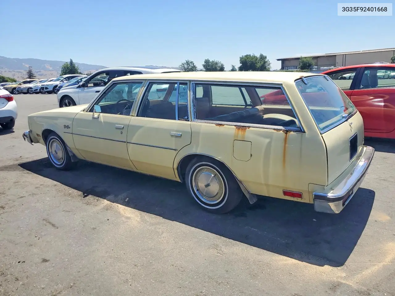 1979 Oldsmobile Cutlass Cruiser VIN: 3G35F92401668 Lot: 55956096