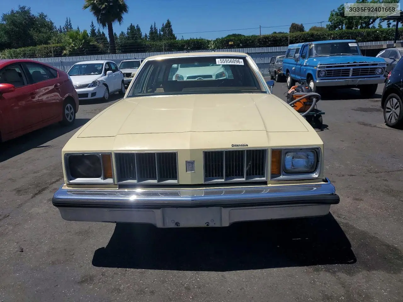 1979 Oldsmobile Cutlass Cruiser VIN: 3G35F92401668 Lot: 55956096