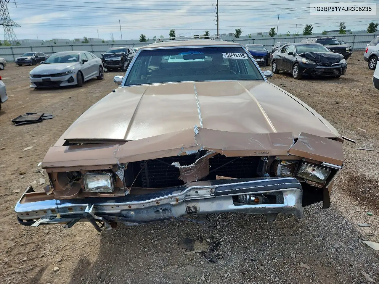 1988 Oldsmobile Custom Cruiser VIN: 1G3BP81Y4JR306235 Lot: 54628116