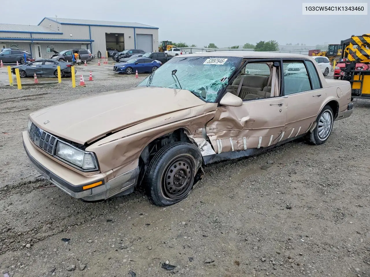 1989 Oldsmobile 98 Regency Brougham VIN: 1G3CW54C1K1343460 Lot: 53897946