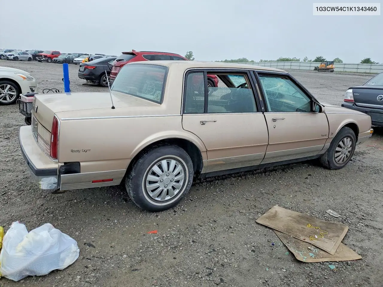 1989 Oldsmobile 98 Regency Brougham VIN: 1G3CW54C1K1343460 Lot: 53897946