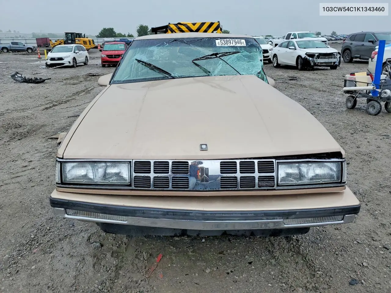 1989 Oldsmobile 98 Regency Brougham VIN: 1G3CW54C1K1343460 Lot: 53897946