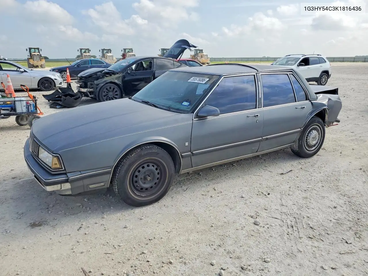 1989 Oldsmobile Delta 88 Royale Brougham VIN: 1G3HY54C3K1816436 Lot: 55579086