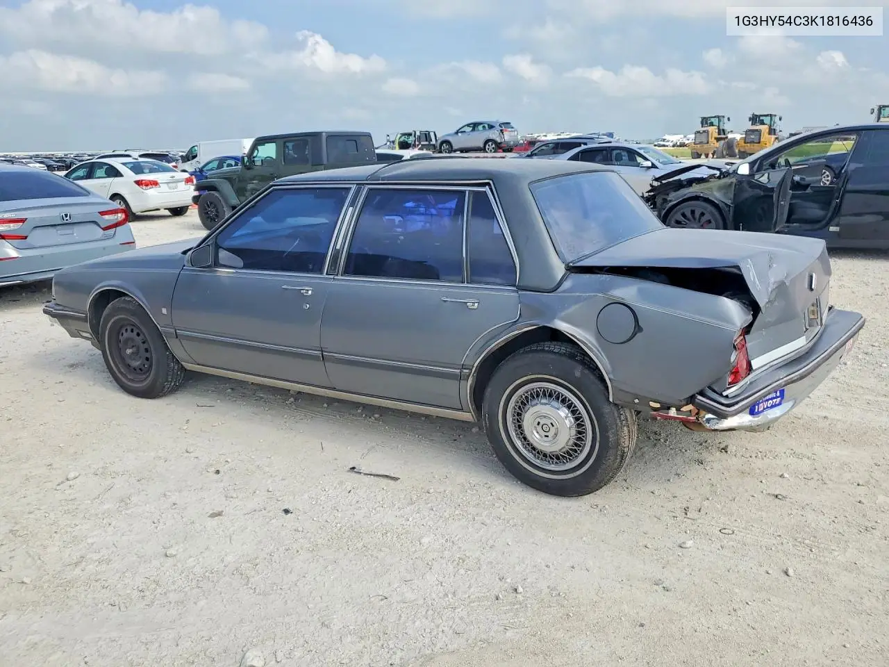 1989 Oldsmobile Delta 88 Royale Brougham VIN: 1G3HY54C3K1816436 Lot: 55579086