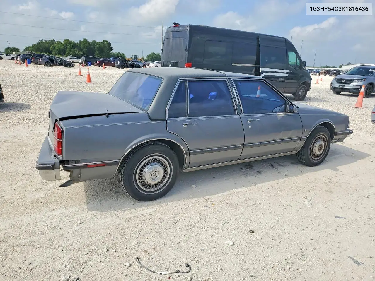 1989 Oldsmobile Delta 88 Royale Brougham VIN: 1G3HY54C3K1816436 Lot: 55579086