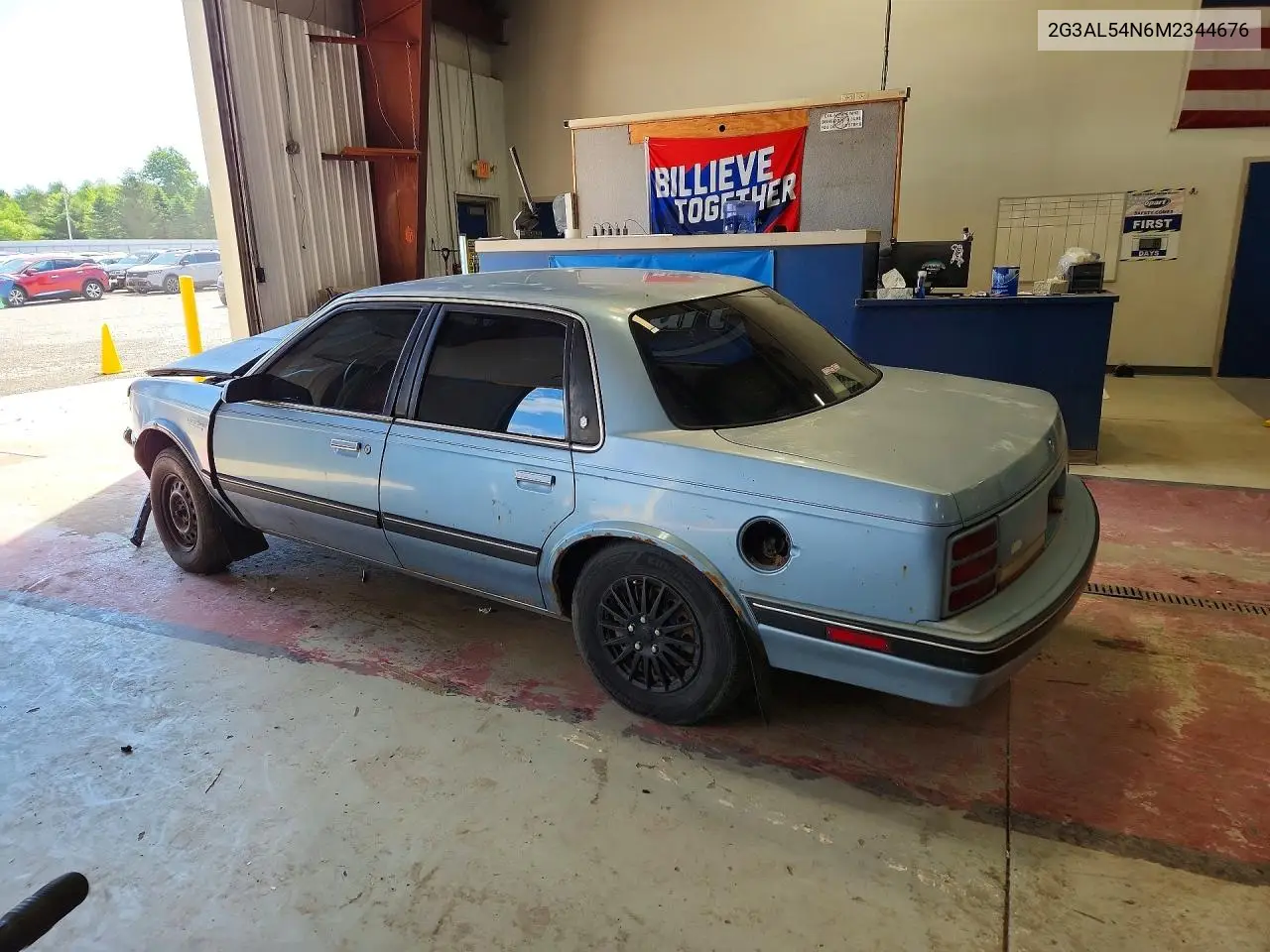 1991 Oldsmobile Cutlass Ciera VIN: 2G3AL54N6M2344676 Lot: 57118956