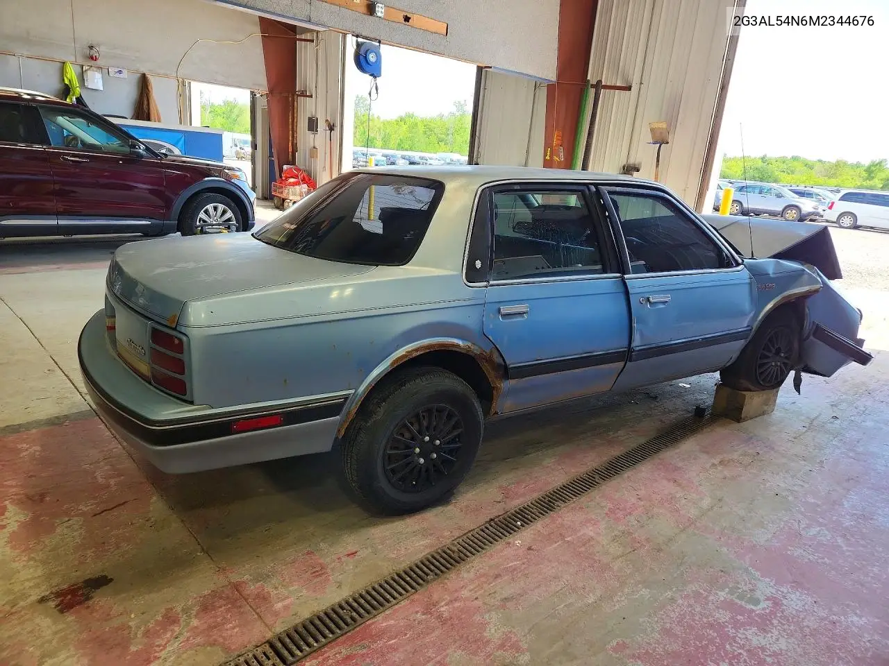 1991 Oldsmobile Cutlass Ciera VIN: 2G3AL54N6M2344676 Lot: 57118956