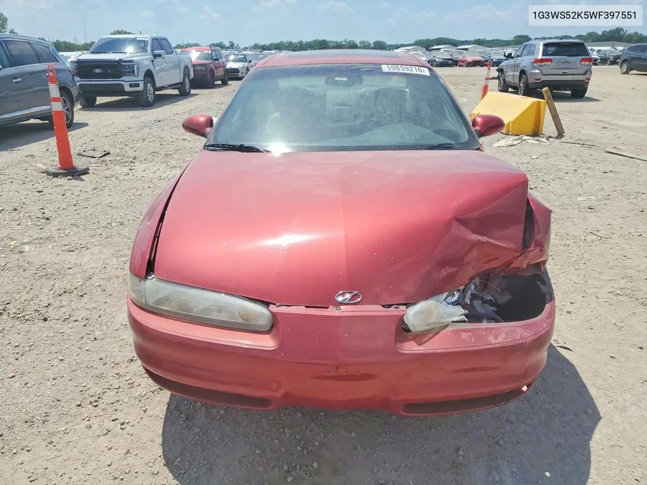 1998 Oldsmobile Intrigue Gl VIN: 1G3WS52K5WF397551 Lot: 59859216