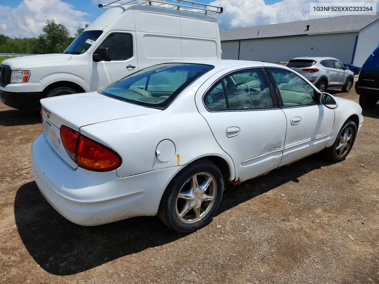 1999 Oldsmobile Alero Gls VIN: 1G3NF52EXXC323264 Lot: 57953006