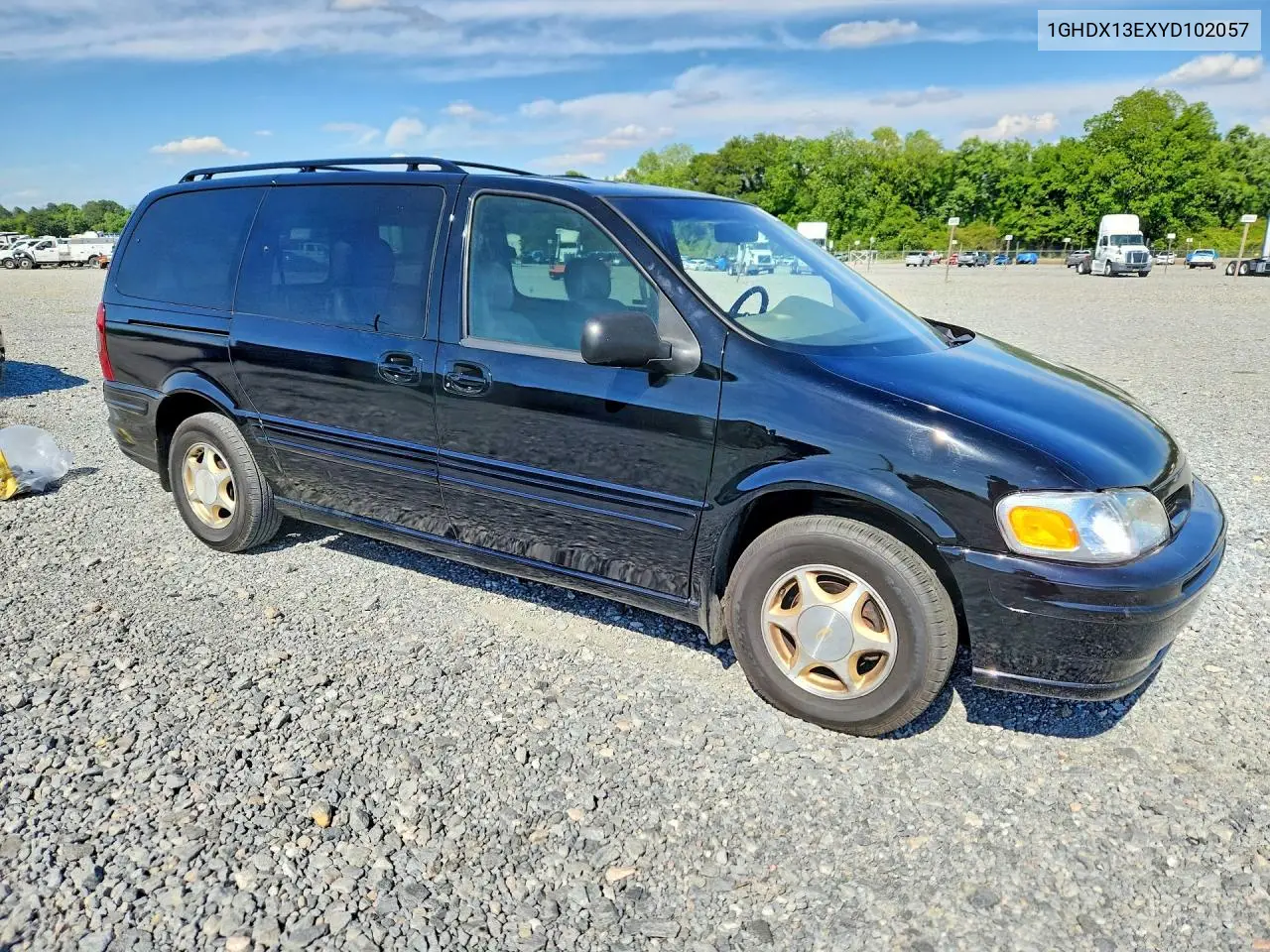 2000 Oldsmobile Silhouette Luxury VIN: 1GHDX13EXYD102057 Lot: 52673776