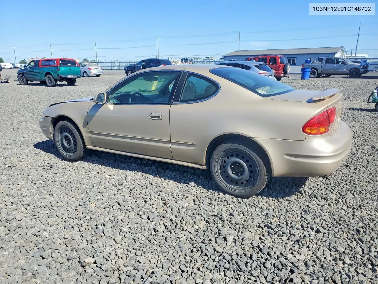 2001 Oldsmobile Alero Gls VIN: 1G3NF12E91C148702 Lot: 97686505