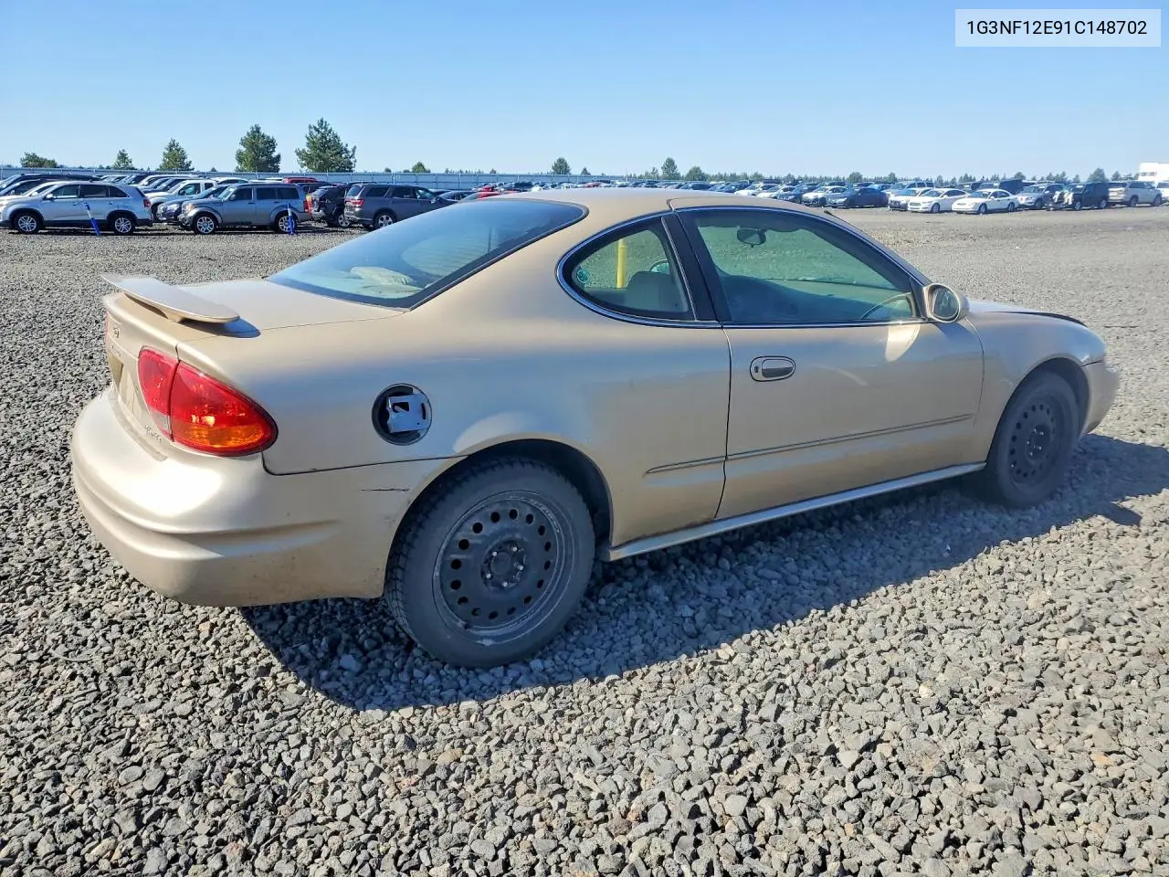 2001 Oldsmobile Alero Gls VIN: 1G3NF12E91C148702 Lot: 97686505