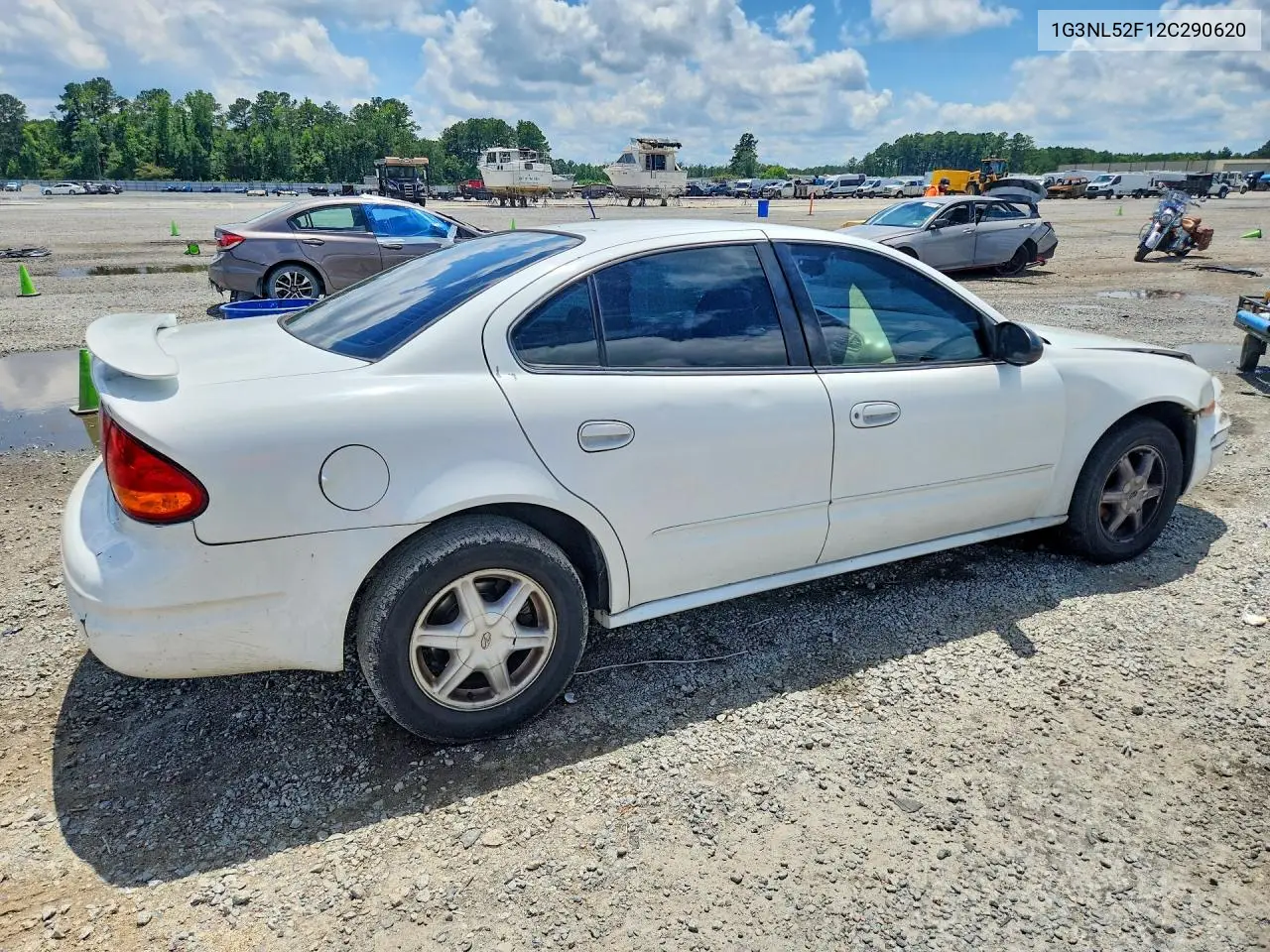 2002 Oldsmobile Alero Gl VIN: 1G3NL52F12C290620 Lot: 57339756